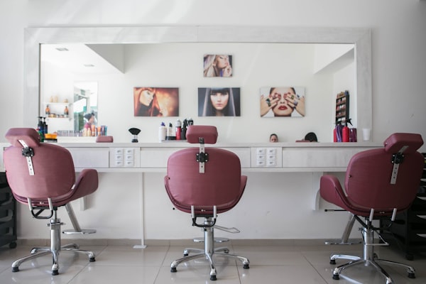 Le Beauté Kollam Ladies Salon interior